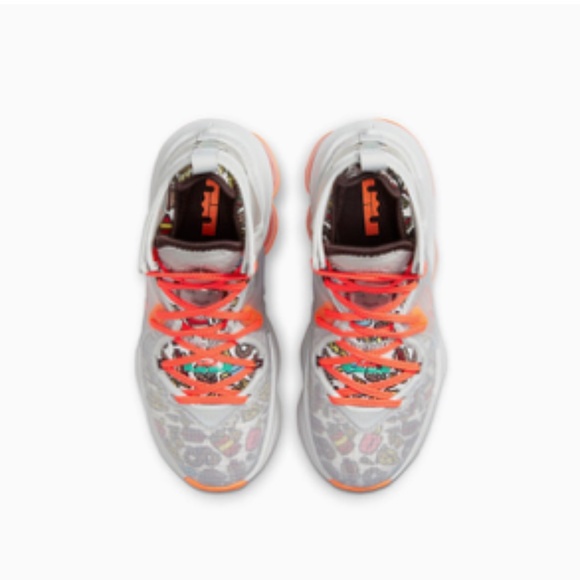 Nike LeBron 19 'Fast Food' DD0418-001 Youth 4.5 US 4.5Y - Picture 2 of 6
